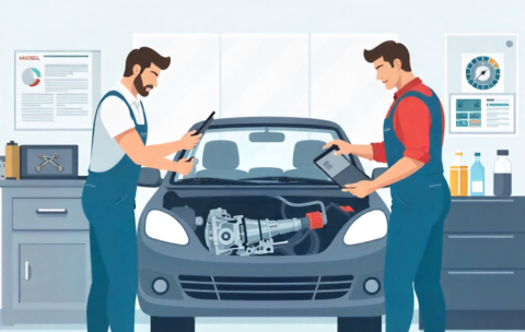 freepik__mechanics-working-on-a-car-transmission-system-in-__60395